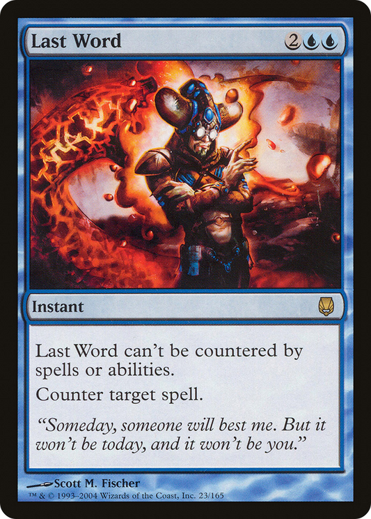 Last Word (DST-023) (Foil)