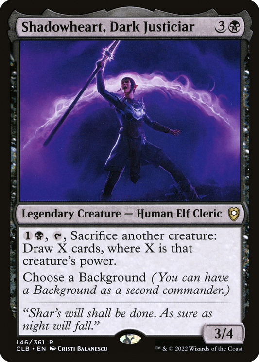 Shadowheart, Dark Justiciar (CLB-146)