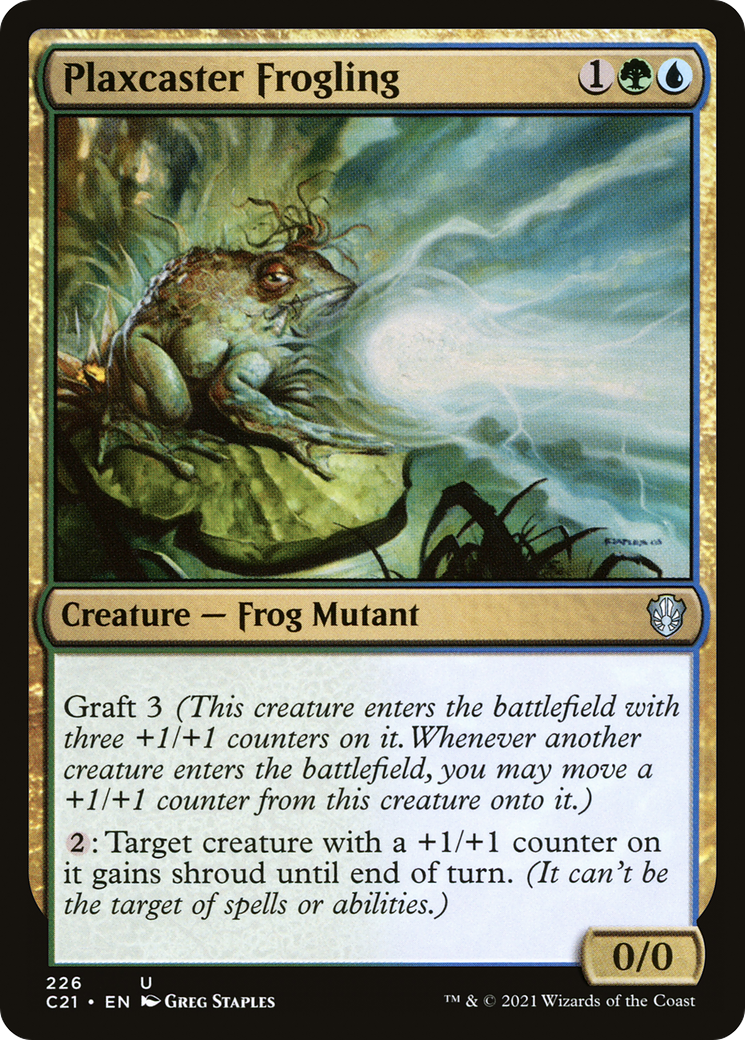 Plaxcaster Frogling (C21-226)
