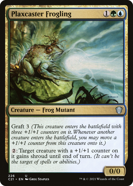 Plaxcaster Frogling (C21-226)
