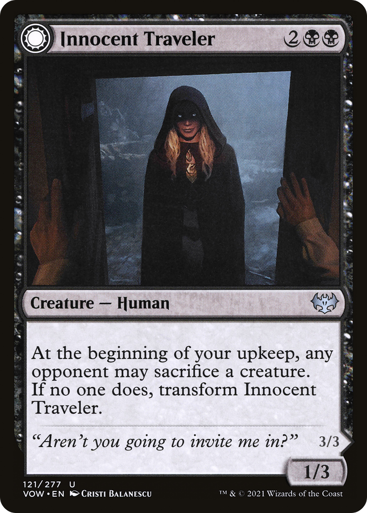 Innocent Traveler // Malicious Invader (VOW-121)
