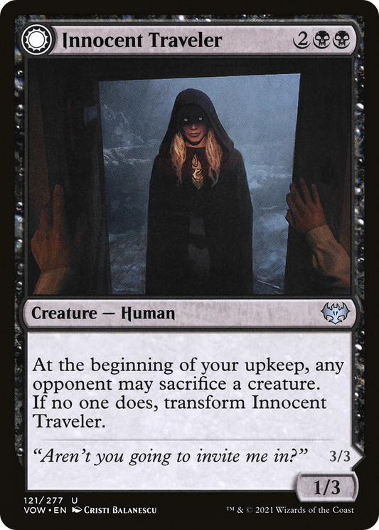 Innocent Traveler // Malicious Invader (VOW-121)