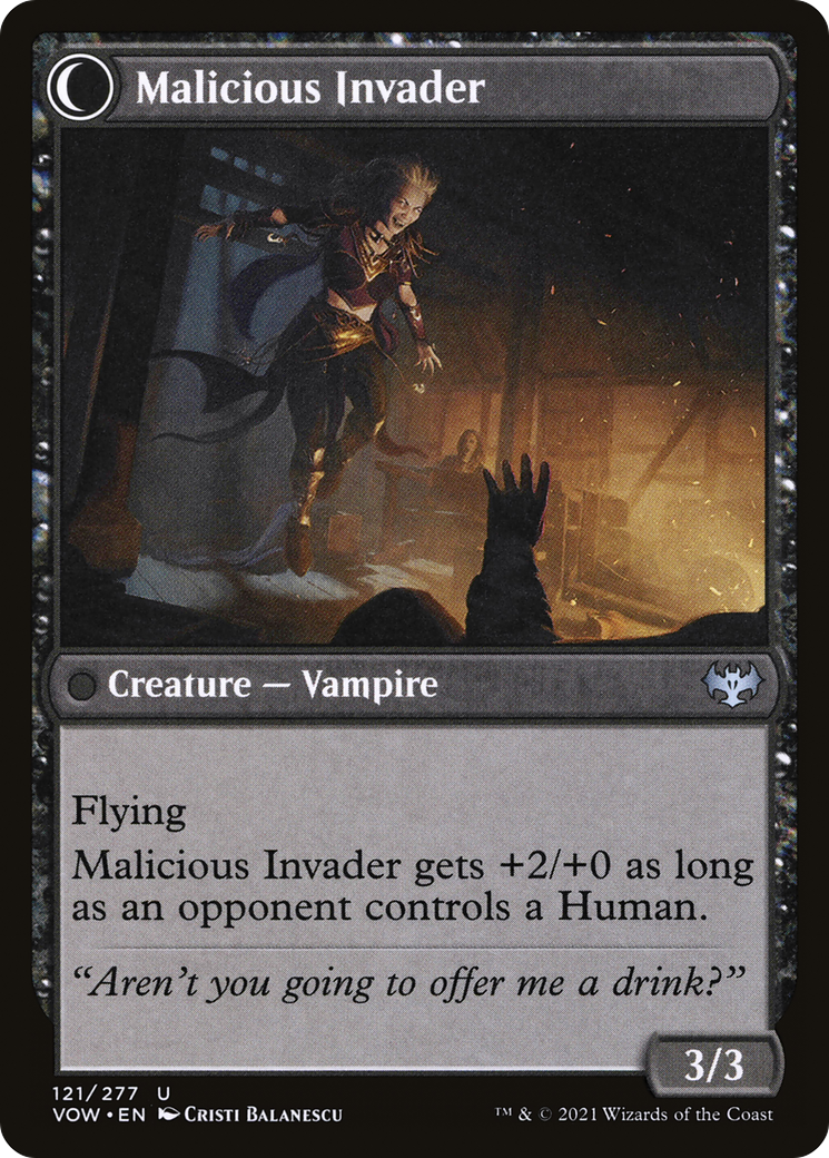 Innocent Traveler // Malicious Invader (VOW-121)