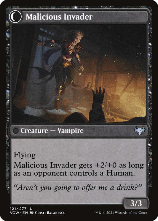 Innocent Traveler // Malicious Invader (VOW-121)