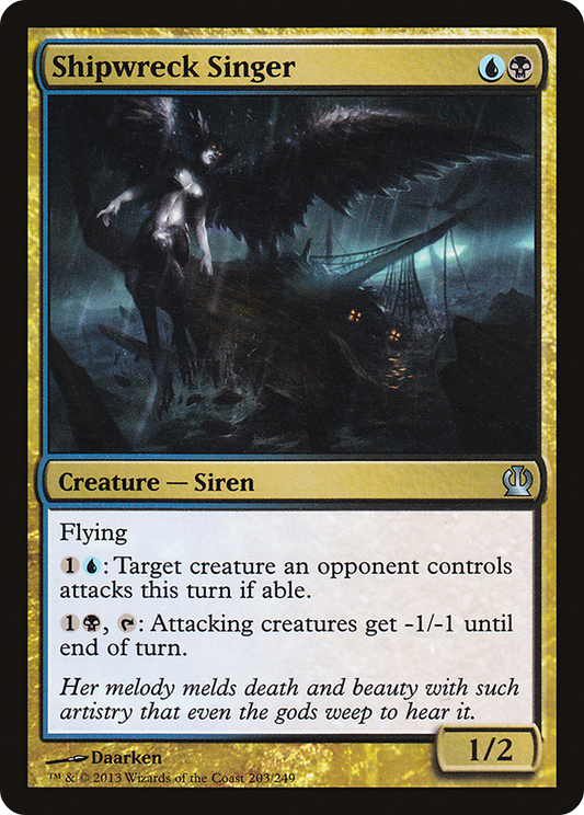 Shipwreck Singer (THS-203) (Foil)