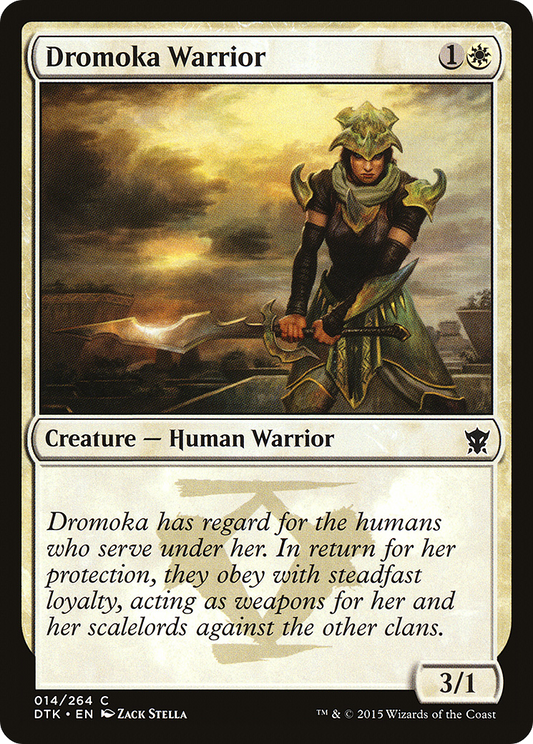 Dromoka Warrior (DTK-014)