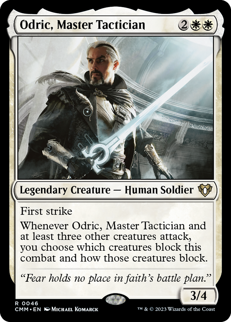 Odric, Master Tactician (CMM-046)