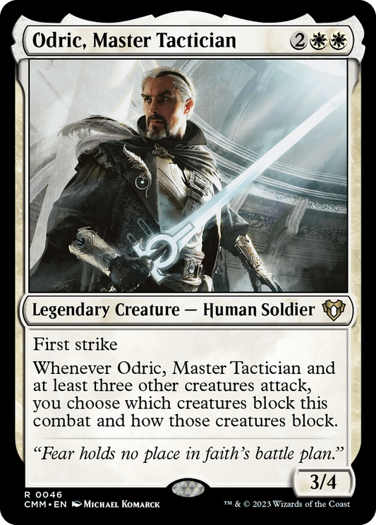 Odric, Master Tactician (CMM-046)