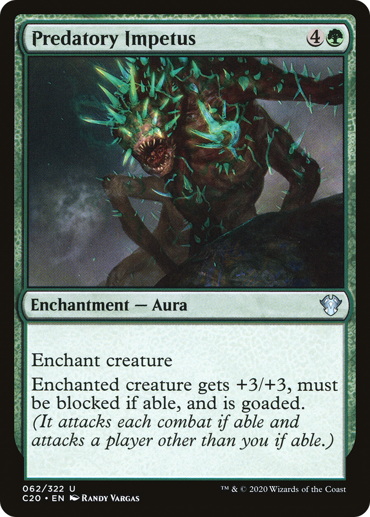Predatory Impetus (C20-062)