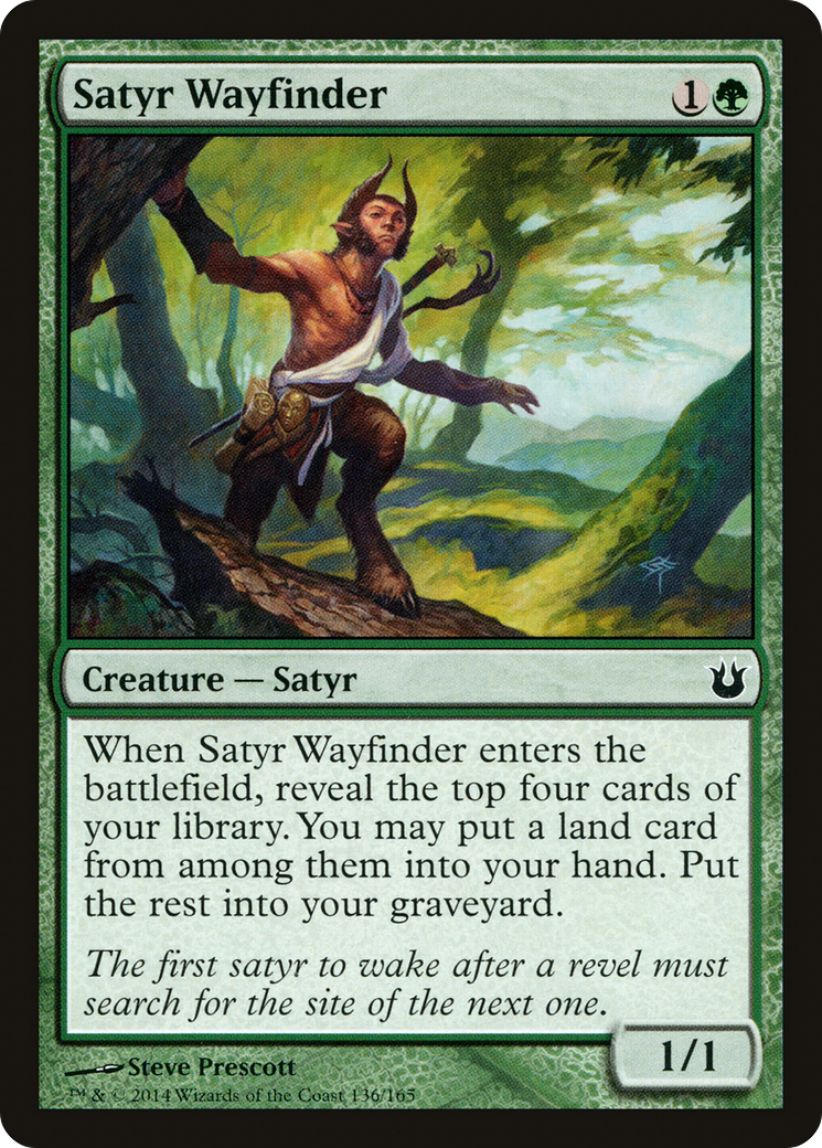 Satyr Wayfinder (BNG-136) (Foil)
