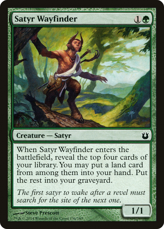 Satyr Wayfinder (BNG-136) (Foil)