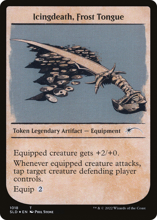 Icingdeath, Frost Tongue (SLD-1018) (Showcase) (Foil)