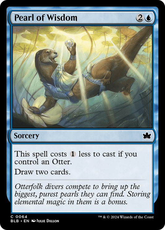 Pearl of Wisdom (BLB-064) (Foil)