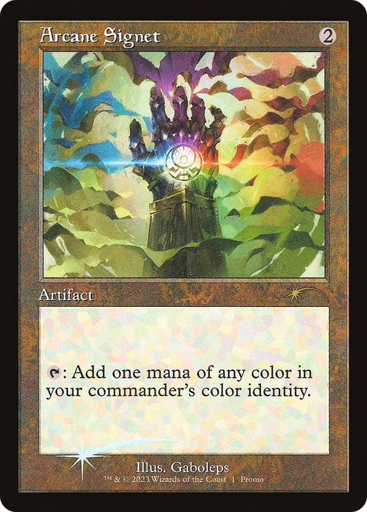 Arcane Signet (MFP-01P) (Foil)