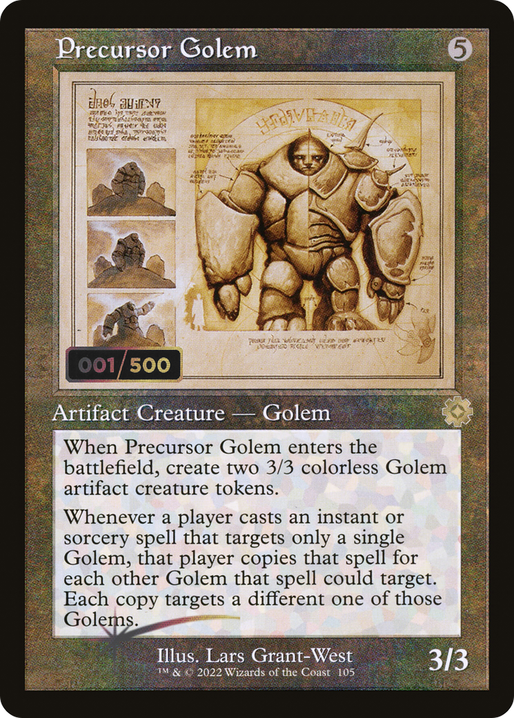 Precursor Golem (BRR-105Z) (Foil) (Serialized)