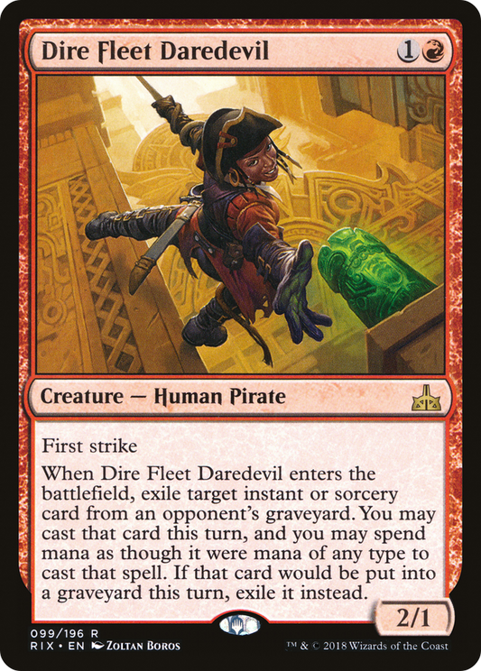 Dire Fleet Daredevil (RIX-099) (Foil)