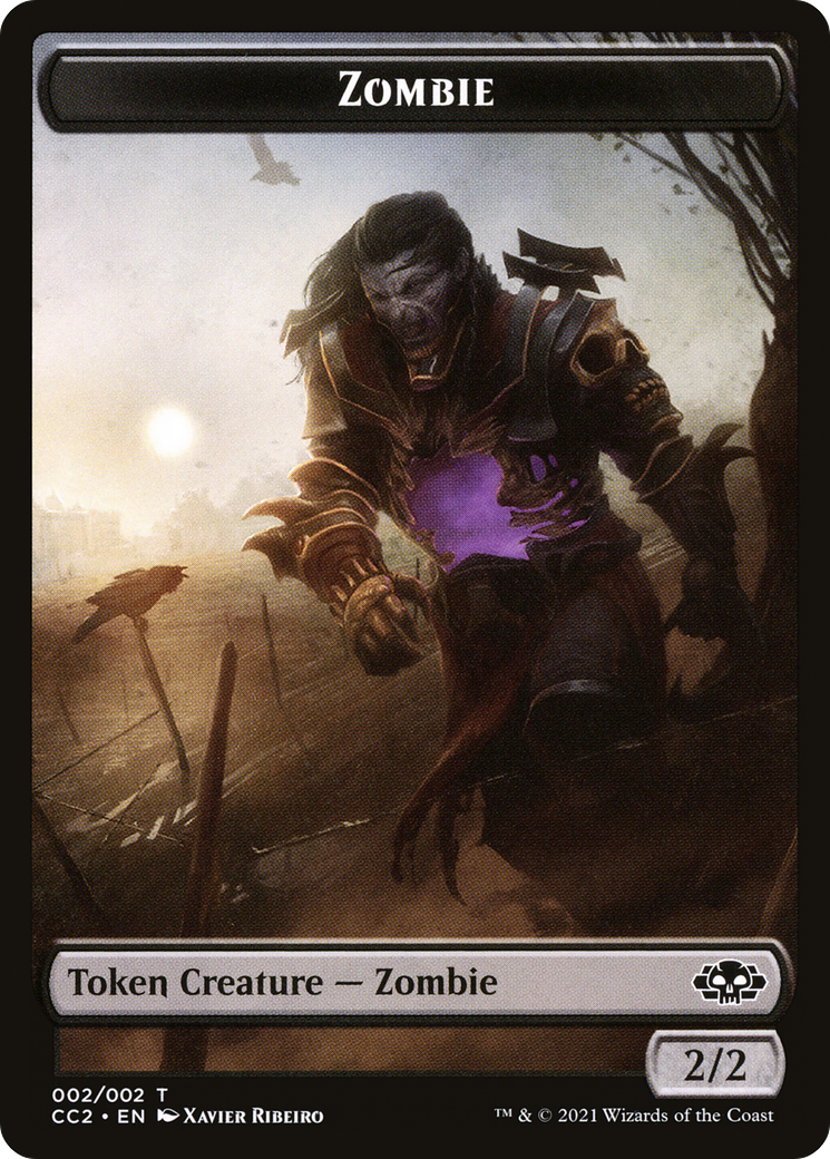 Snake // Zombie Double-Sided Token (CC2-009)