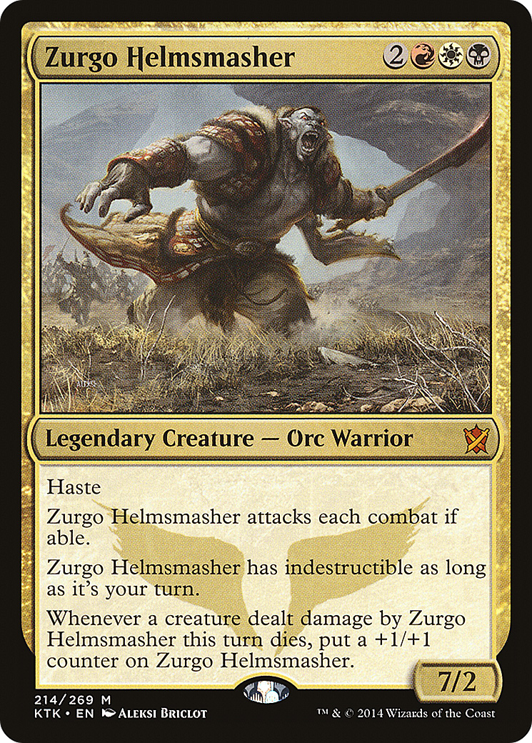 Zurgo Helmsmasher (KTK-214) (Foil)