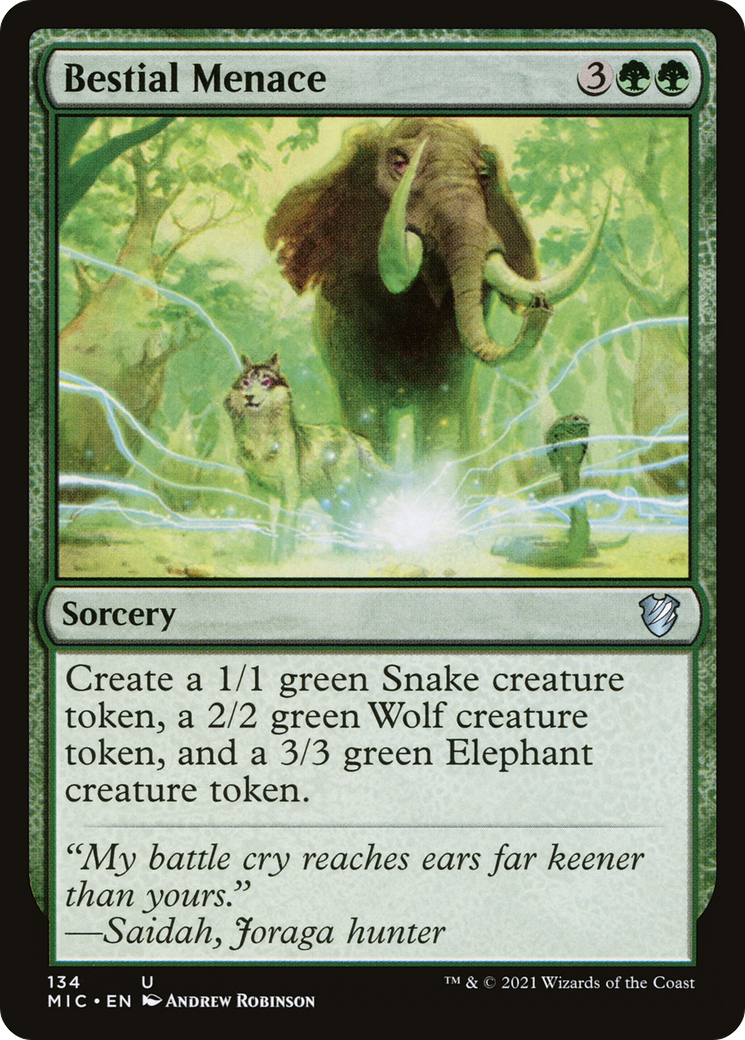 Bestial Menace (MIC-134)