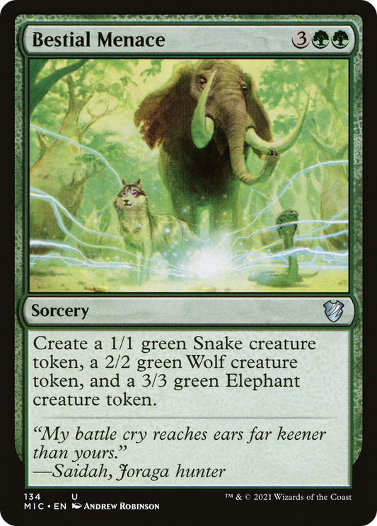 Bestial Menace (MIC-134)