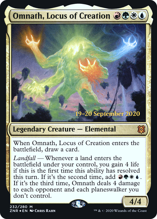 Omnath, Locus of Creation (PRE-232S) (Foil)