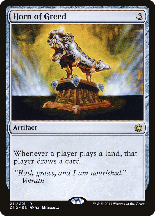 Horn of Greed (CN2-211) (Foil)