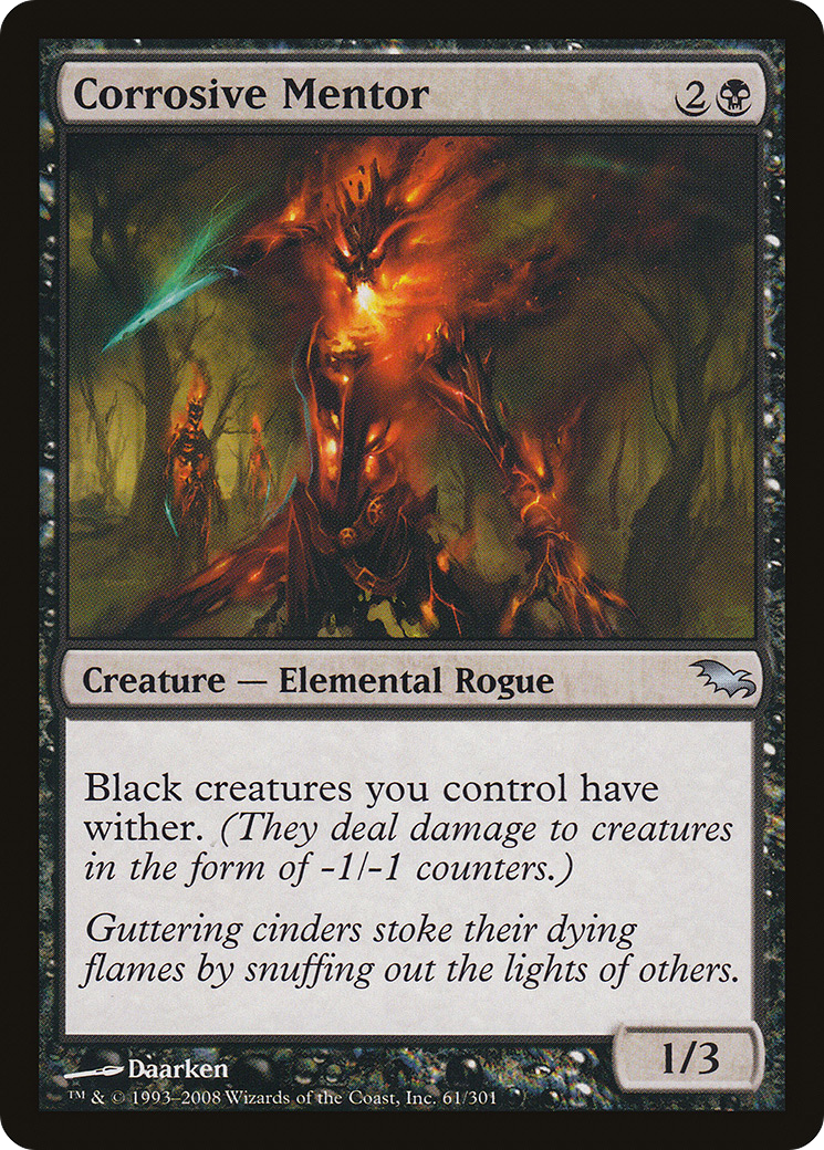 Corrosive Mentor (SHM-061) (Foil)
