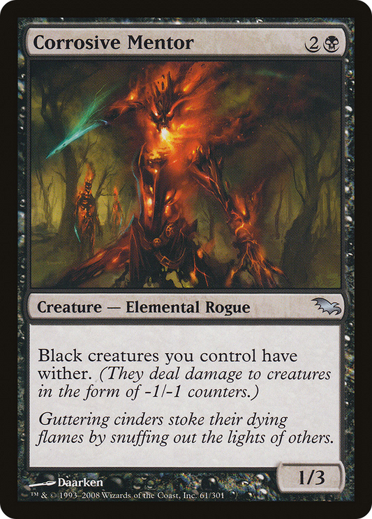 Corrosive Mentor (SHM-061) (Foil)
