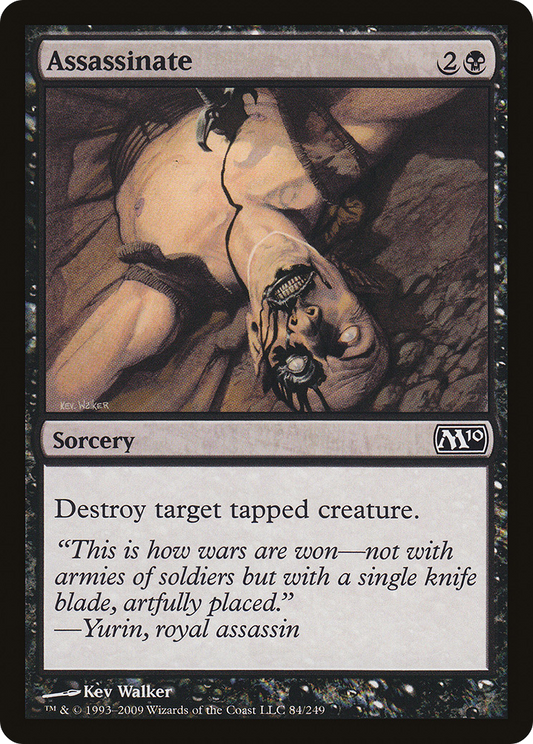 Assassinate (M10-084) (Foil)