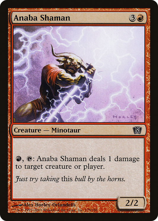Anaba Shaman (8ED-175★) (Foil)