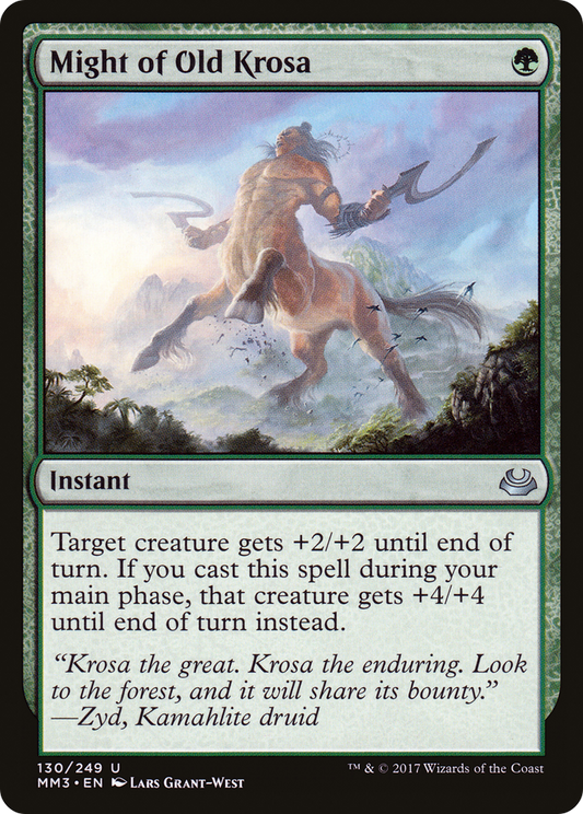 Might of Old Krosa (MM3-130)
