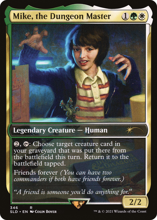 Mike, the Dungeon Master / Othelm, Sigardian Outcast (SLD-346) (Foil)