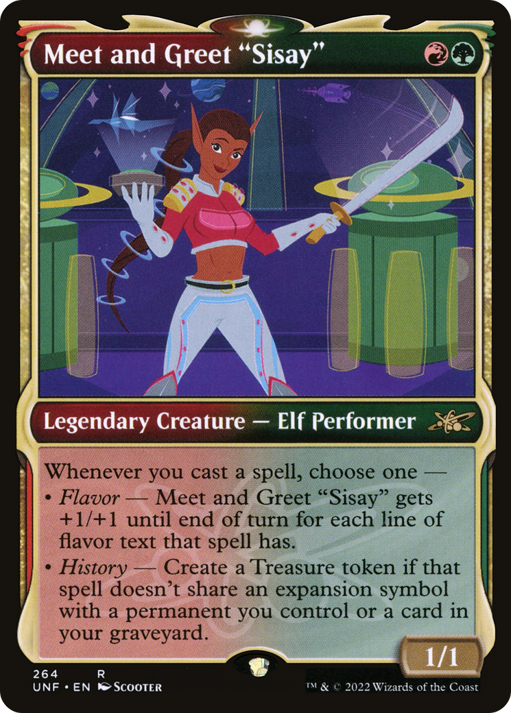 Meet and Greet "Sisay" (UNF-264) (Showcase) (Foil)