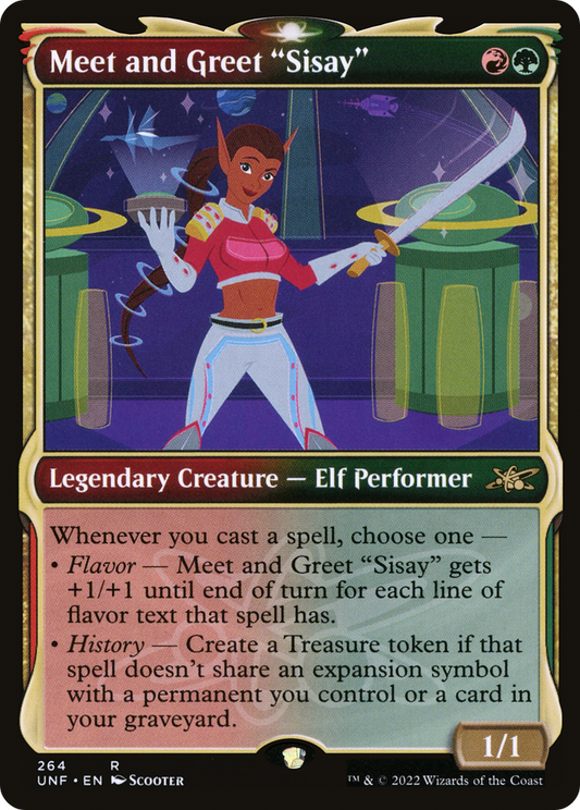 Meet and Greet "Sisay" (UNF-264) (Showcase) (Foil)