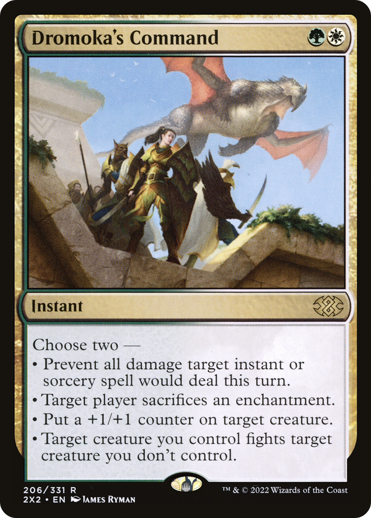 Dromoka's Command (2X2-206) (Foil)