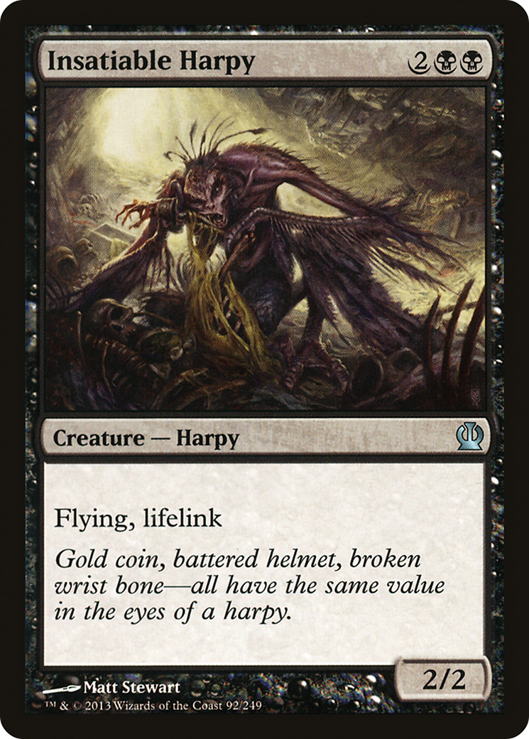 Insatiable Harpy (THS-092) (Foil)