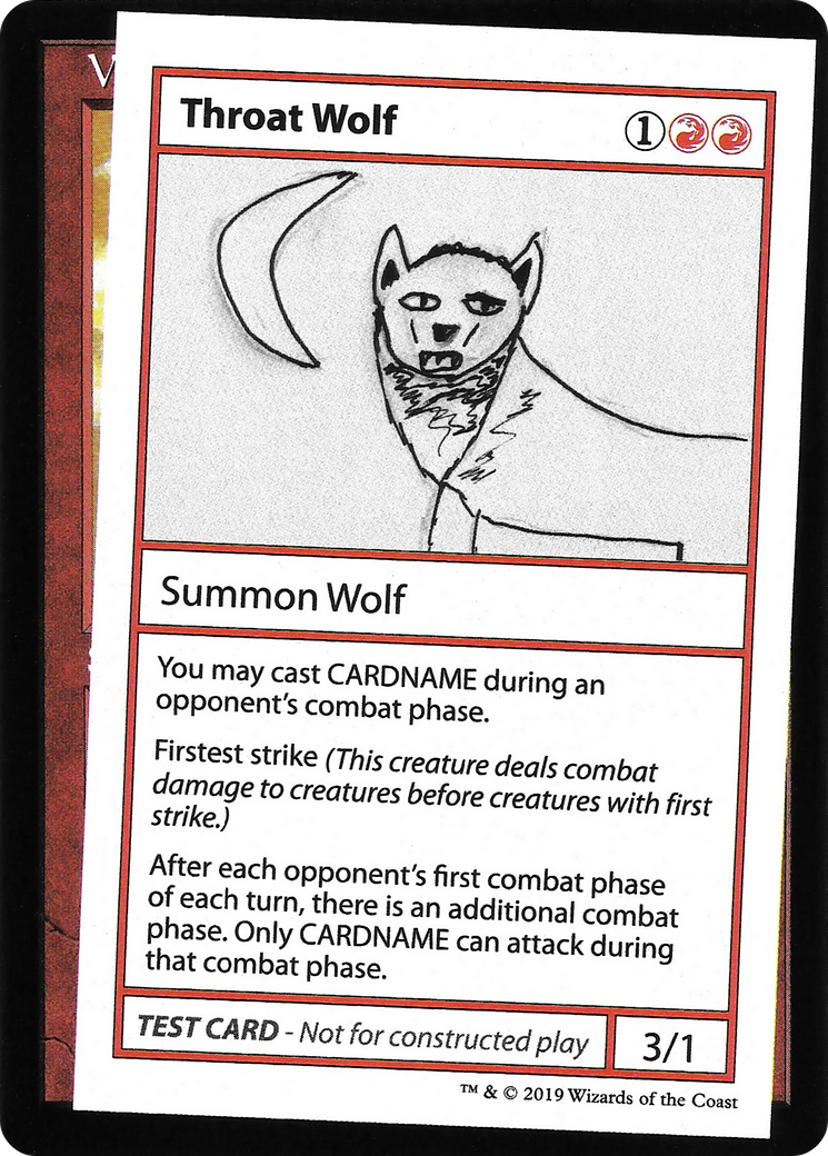 Throat Wolf (CMB1-065)