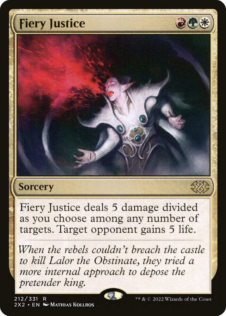 Fiery Justice (2X2-212) (Foil)