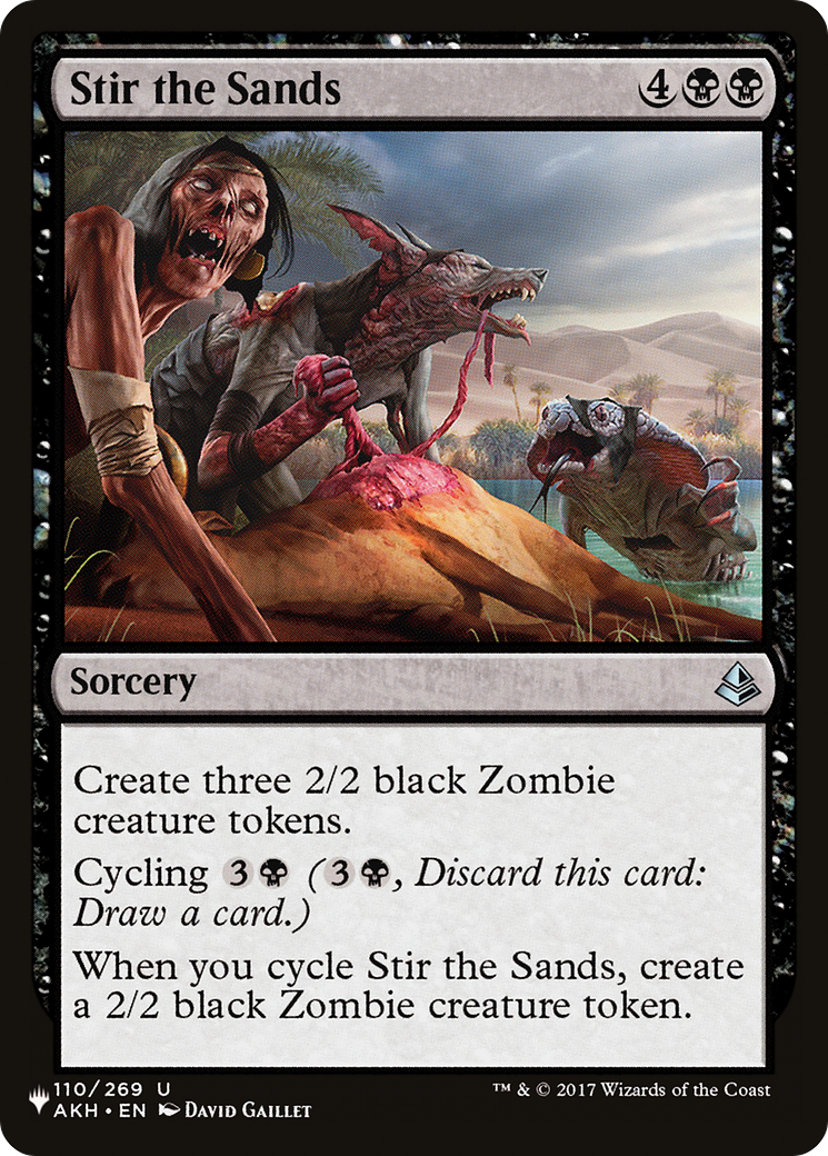 Stir the Sands (LIST-AKH-110)