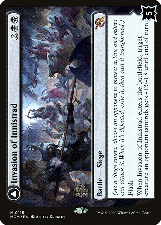 Invasion of Innistrad // Deluge of the Dead (PRE-115S) (Foil)