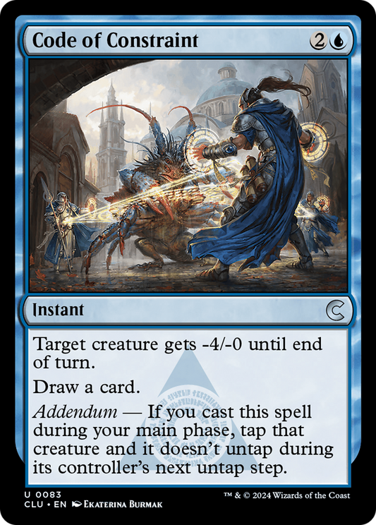 Code of Constraint (CLU-083)