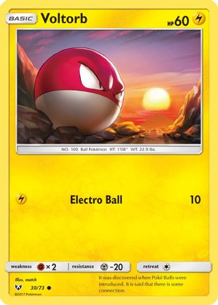 Voltorb (SLG-030) (Reverse Holofoil)