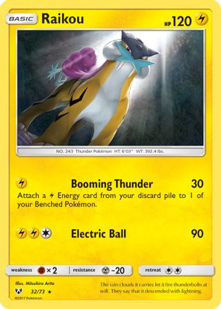 Raikou (SLG-032) (Holofoil)
