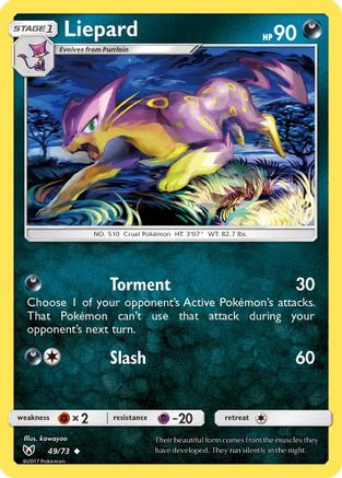 Liepard (SLG-049) (Reverse Holofoil)