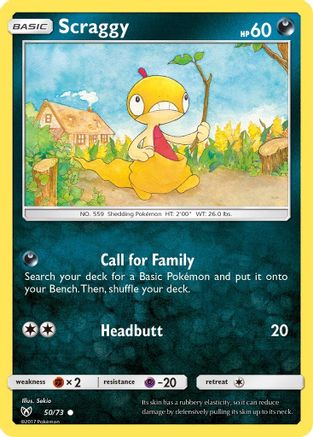 Scraggy (SLG-050) (Reverse Holofoil)
