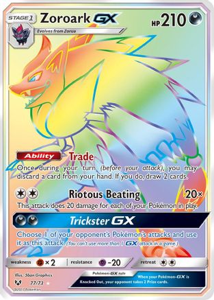 Zoroark GX (Secret) (SLG-) (Holofoil)
