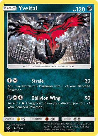 Yveltal (SLG-054) (Reverse Holofoil)