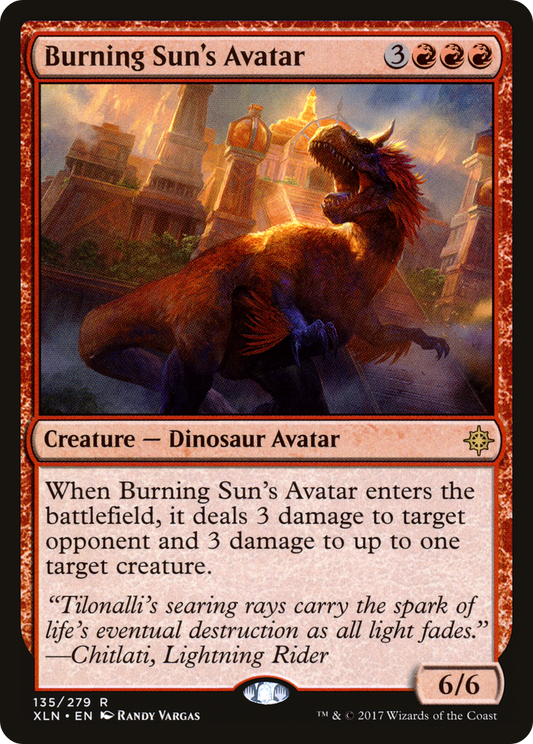 Burning Sun's Avatar (XLN-135)