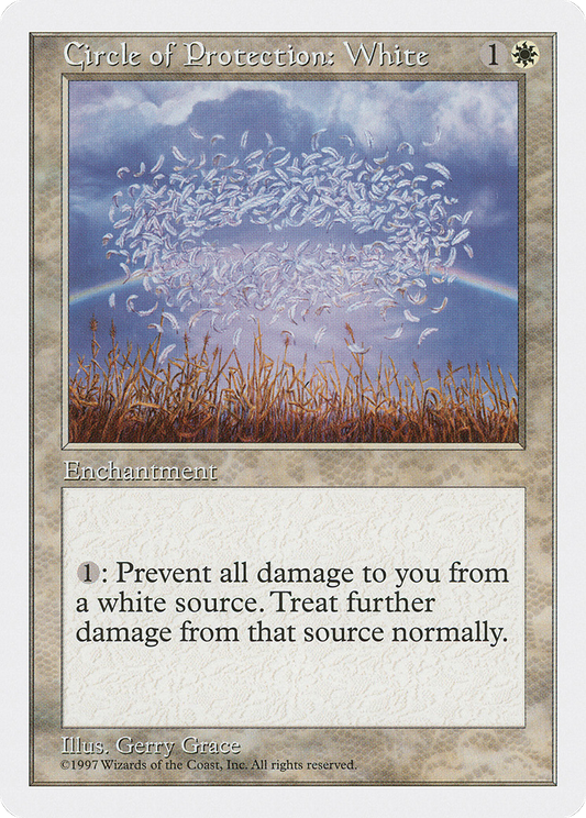 Circle of Protection: White (5ED-021)