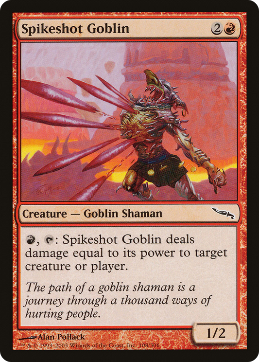 Spikeshot Goblin (MRD-108) (Foil)